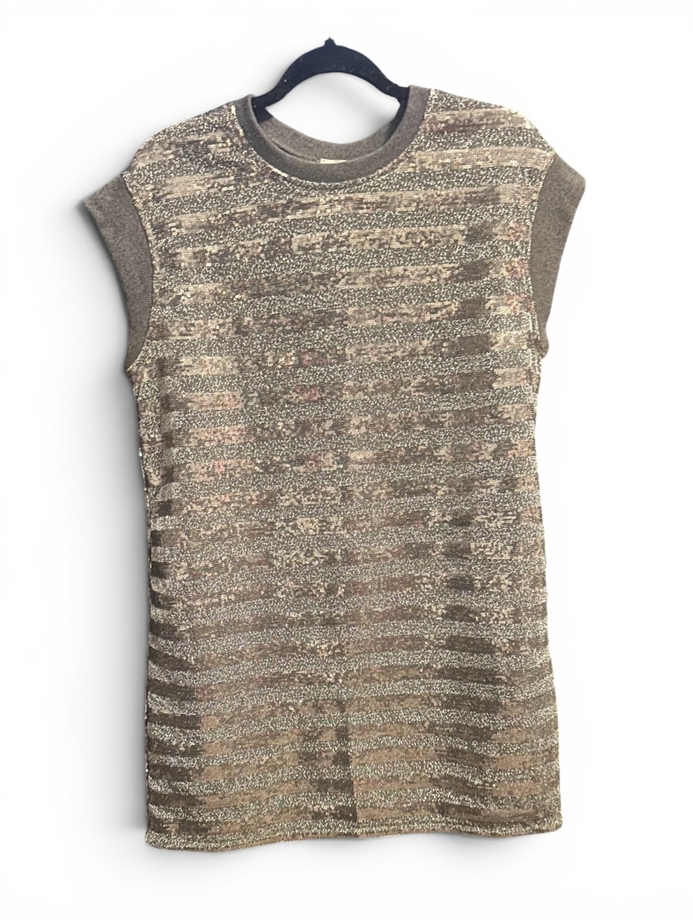 Veveret Sm Silver Sleeveless Dress or long shirt